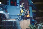 Steve Colley sortant de la Cascade