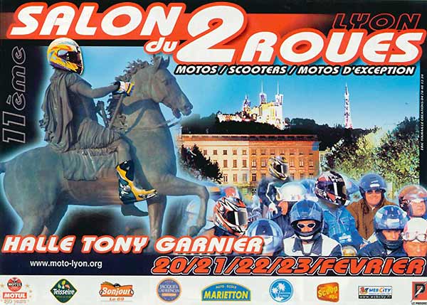 Salon du 2 roues de Lyon 2003 à la Halle Tony garnier
